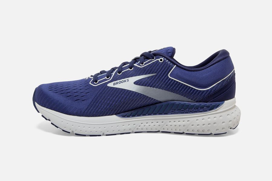 Brooks Transcend 7 Road Running Shoes Mens - Navy/Silver - APDFK-2953